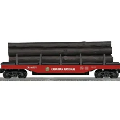 Trains|Lionel 6-21708 O Canadian National Operating Log Dump Car #663271 MT/Box - Model Train Junction: Quality Parts and Art Supplies