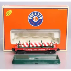 Trains*Lionel 6-36848 O Candy Cane Operating Dump Car - Model Train Junction: Quality Parts and Art Supplies