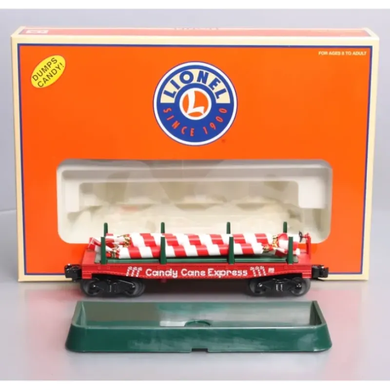 Trains*Lionel 6-36848 O Candy Cane Operating Dump Car - Model Train Junction: Quality Parts and Art Supplies