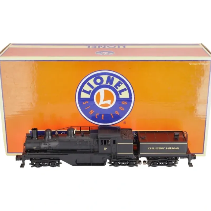 Trains|Lionel 6-11140 O Cass Scenic Railroad Shay Steam Locomotive & Tender #7 - Model Train Junction: Quality Parts and Art Supplies