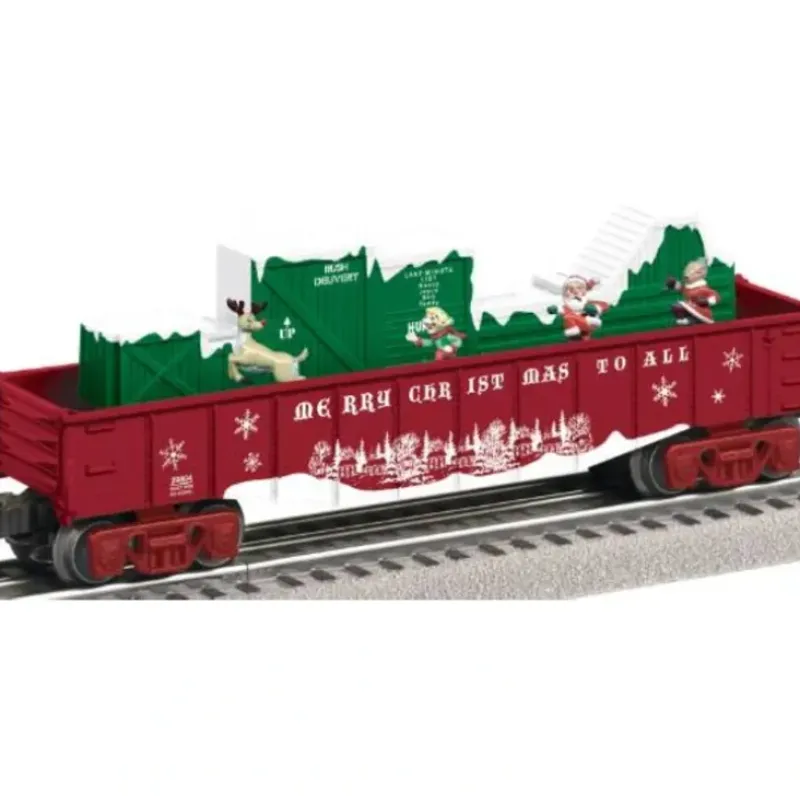Trains*Lionel 6-29894 O Christmas Chase Gondola - Model Train Junction: Quality Parts and Art Supplies