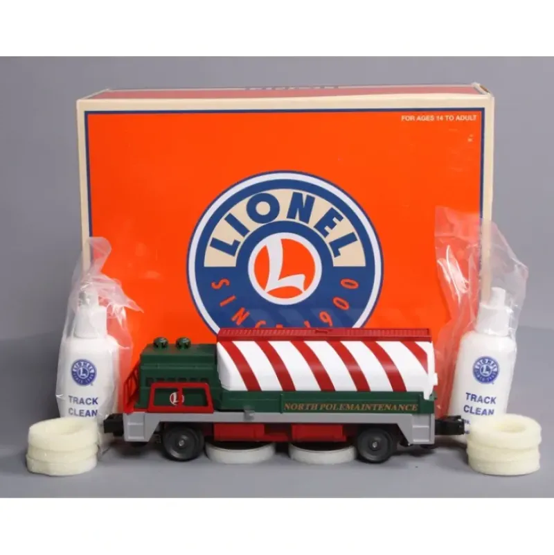 Trains*Lionel 6-28451 O Christmas Holiday Track Cleaning Car - Model Train Junction: Quality Parts and Art Supplies