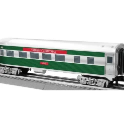 Trains*Lionel 2427900 O Christmas Streamlined Observation Car #12025 - Model Train Junction: Quality Parts and Art Supplies