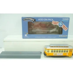 Trains|Lionel 6-21649 O City Traction Co. Trolley w/ Ringling Bros. Banner Add-On Pack - Model Train Junction: Quality Parts and Art Supplies