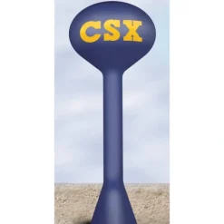 Trains|Lionel 6-16822 O CSX Water Tower 13" Tall - Model Train Junction: Quality Parts and Art Supplies