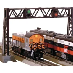 Trains*Lionel 6-22329 O Dual Track Signal Bridge with New LEDs - Model Train Junction: Quality Parts and Art Supplies