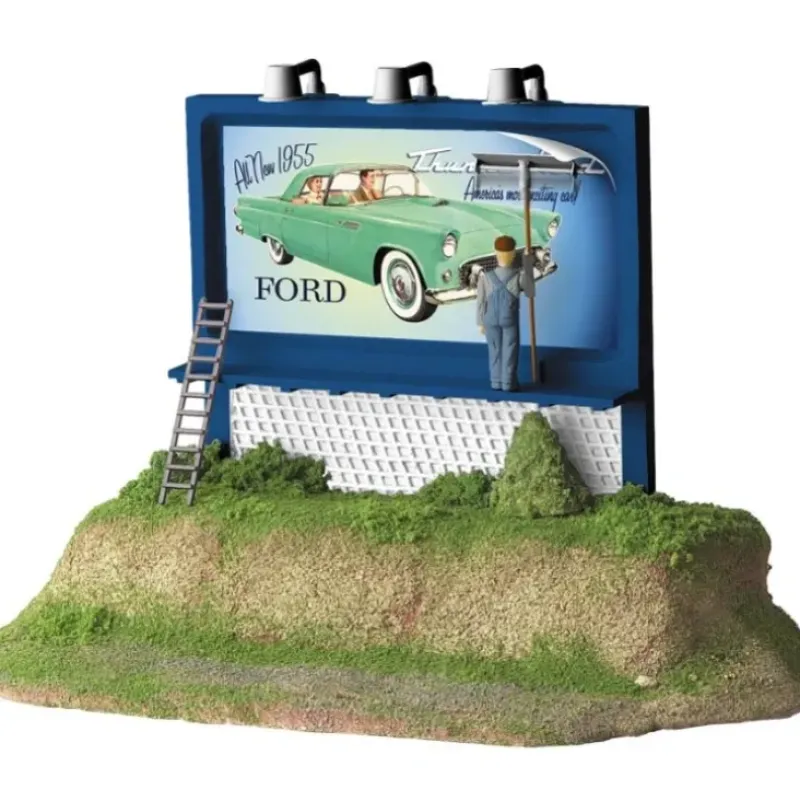 Trains*Lionel 6-22427 O Ford Animated Billboard - Model Train Junction: Quality Parts and Art Supplies