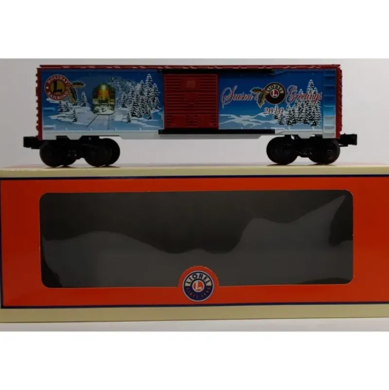Trains*Lionel 6-39332 O Gauge 2010 Christmas Boxcar - Model Train Junction: Quality Parts and Art Supplies