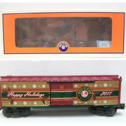 Trains*Lionel 6-29975 O Gauge 2011 Holiday Boxcar LN/Box - Model Train Junction: Quality Parts and Art Supplies