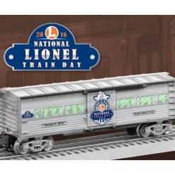 Trains*Lionel 6-83498 O Gauge 2016 National Lionel Train Day Boxcar NIB - Model Train Junction: Quality Parts and Art Supplies