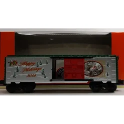 Trains*Lionel 6-25066 O Gauge 2009 "Happy Hollidays" Christmas Boxcar - Model Train Junction: Quality Parts and Art Supplies