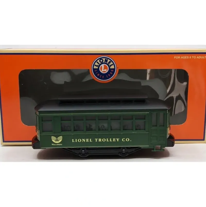 Trains|Lionel 6-28430 O Gauge 2006 Wellspring Trolley Car - Model Train Junction: Quality Parts and Art Supplies