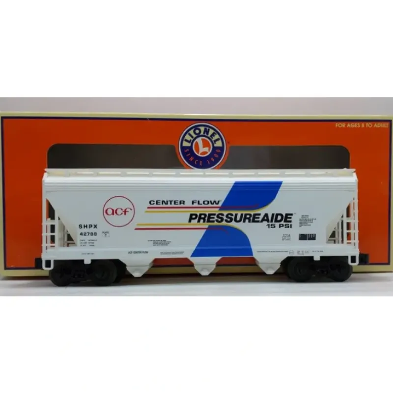 Trains*Lionel 6-17156 O Gauge ACF Pressureaide 3-Bay Pressure Hopper #42788 - Model Train Junction: Quality Parts and Art Supplies