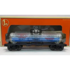 Trains|Lionel 6-16153 O Gauge AEC Reactor Fluid Tank Car (Blue) LN/Box - Model Train Junction: Quality Parts and Art Supplies