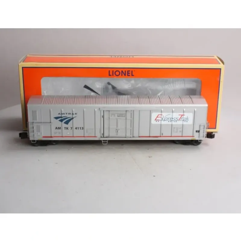 Trains*Lionel 6-27455 O Gauge Amtrak Express Track Refrigerator Car #74113 LN/Box - Model Train Junction: Quality Parts and Art Supplies