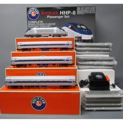 Trains*Lionel 6-31779 O Gauge Amtrak HHP-8 Amfleet Electric Passenger Train Set - Model Train Junction: Quality Parts and Art Supplies