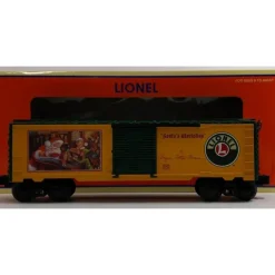 Trains*Lionel 6-25034 O Gauge Angela Trotta Thomas Santa's Workshop Boxcar - Model Train Junction: Quality Parts and Art Supplies