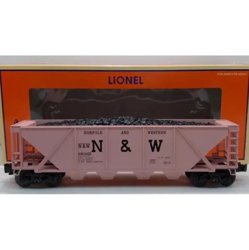 Trains|Lionel 6-19357 O Gauge Archive Norfolk & Western Quad Hopper #6464625 LN/Box - Model Train Junction: Quality Parts and Art Supplies