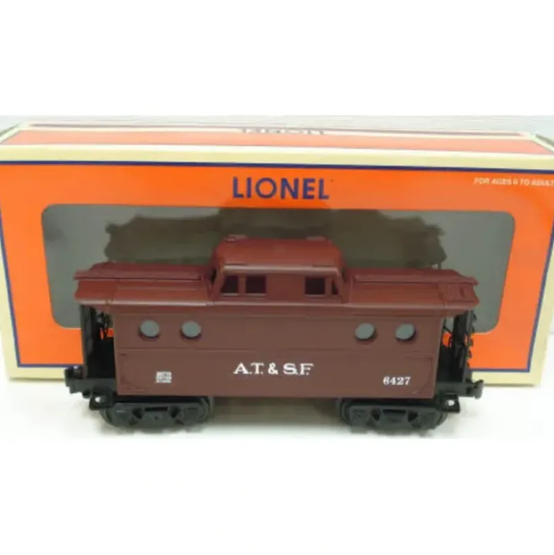 Trains*Lionel 6-29719 O Gauge AT&SF Tuscan Porthole Lighted Caboose #6427 - Model Train Junction: Quality Parts and Art Supplies