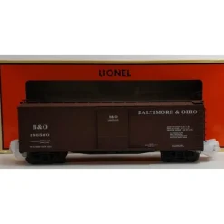 Trains*Lionel 6-27854 O Gauge Baltimore & Ohio Double Wood-Sheathed Boxcar #196500 - Model Train Junction: Quality Parts and Art Supplies