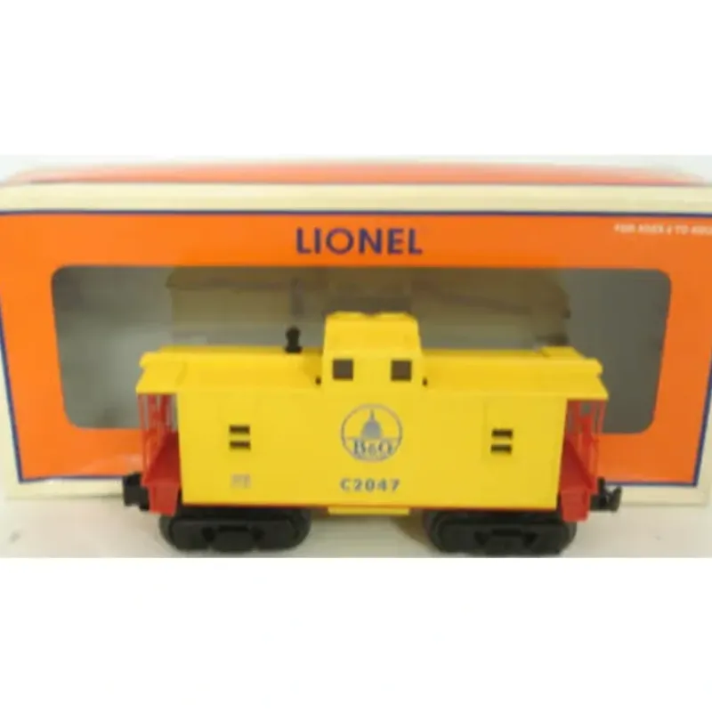 Trains*Lionel 6-36580 O Gauge Baltimore & Ohio Lighted Caboose #C2047 - Model Train Junction: Quality Parts and Art Supplies