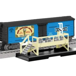 Trains*Lionel 6-37011 O Gauge B&M Milk Car with Platform - Model Train Junction: Quality Parts and Art Supplies