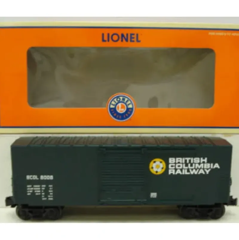 Trains*Lionel 6-25050 O Gauge British Columbia Hi-Cube Boxcar #8008 - Model Train Junction: Quality Parts and Art Supplies