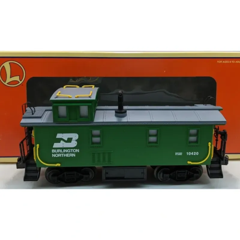 Trains*Lionel 6-17625 O Gauge Burlington Northern Illuminated Caboose #10420 - Model Train Junction: Quality Parts and Art Supplies