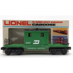 Trains*Lionel 6-6427 O Gauge Burlington Northern Maintenance Caboose EX/Box - Model Train Junction: Quality Parts and Art Supplies