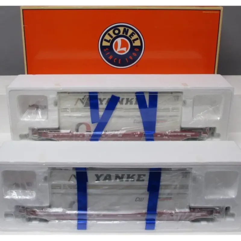 Trains|Lionel 6-21895 O Gauge Burlington Northern All-Purpose Husky Stack 2-Pack - Model Train Junction: Quality Parts and Art Supplies