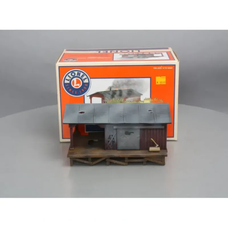 Trains|Lionel 6-16846 O Gauge Burning Hobo Depot - Model Train Junction: Quality Parts and Art Supplies