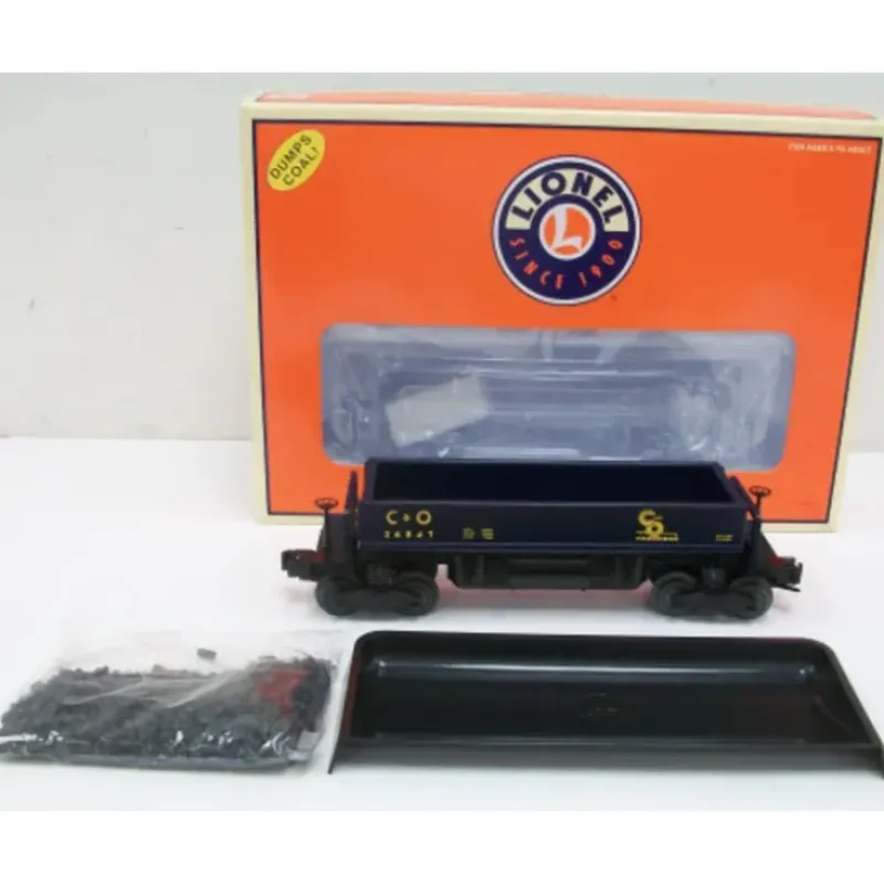 Trains*Lionel 6-26847 O Gauge C&O Operating Coal Dump Car - Model Train Junction: Quality Parts and Art Supplies
