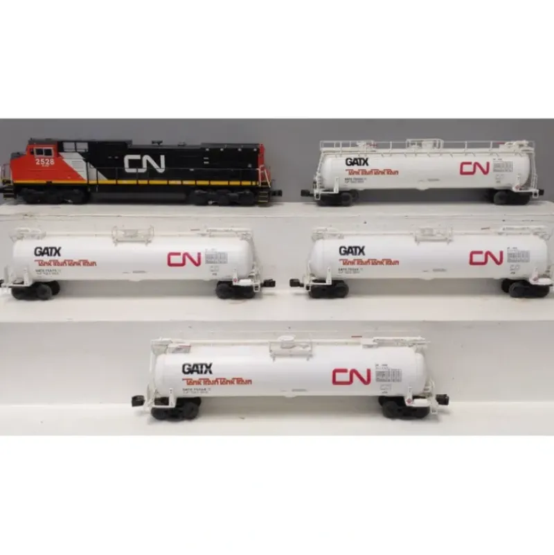 Trains*Lionel 6-21790 O Gauge Canadian National Dash-9 Diesel Tank Train Set VG - Model Train Junction: Quality Parts and Art Supplies