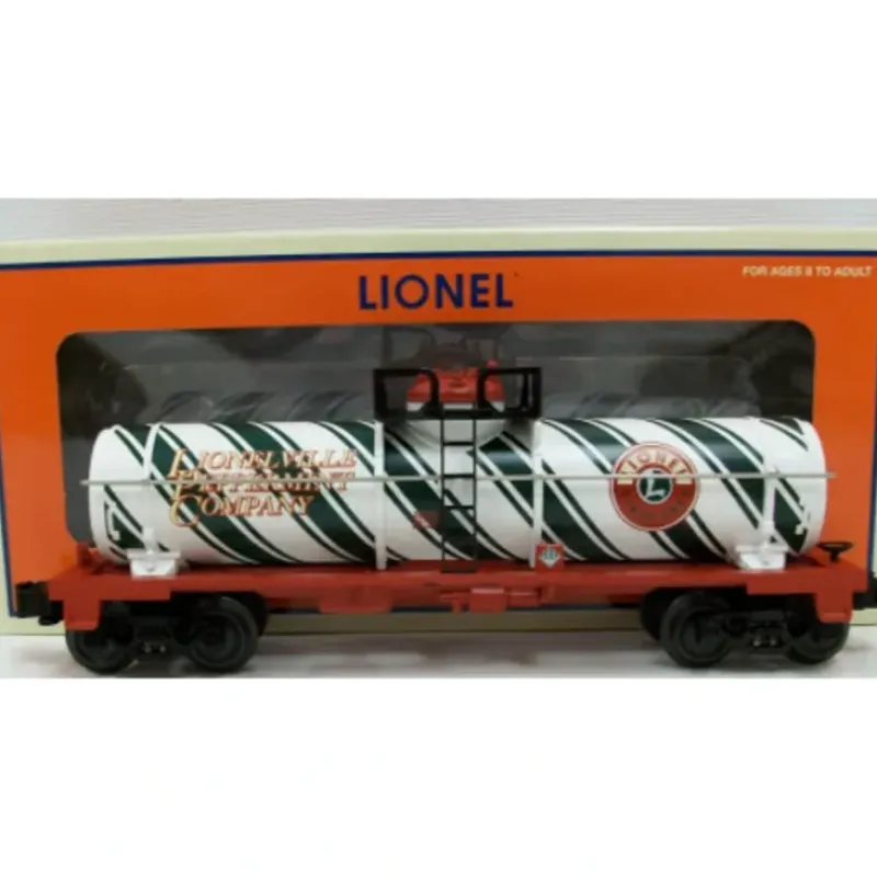 Trains*Lionel 6-36108 O Gauge Candy Cane Single Dome Tank Car - Model Train Junction: Quality Parts and Art Supplies