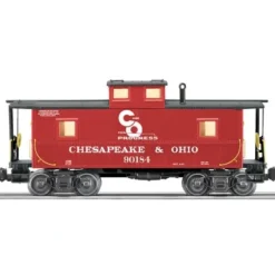 Trains*Lionel 6-27629 O Gauge Chesapeake & Ohio Northeastern Caboose #90184 - Model Train Junction: Quality Parts and Art Supplies