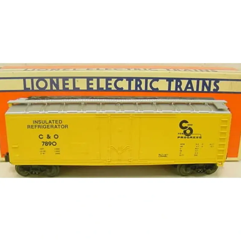 Trains*Lionel 6-17303 O Gauge Chesapeake and Ohio Reefer Car LN/Box - Model Train Junction: Quality Parts and Art Supplies