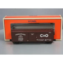 Trains*Lionel 6-27264 O Gauge Chesapeake & Ohio Double-Sheathed Boxcar #3502 - Model Train Junction: Quality Parts and Art Supplies