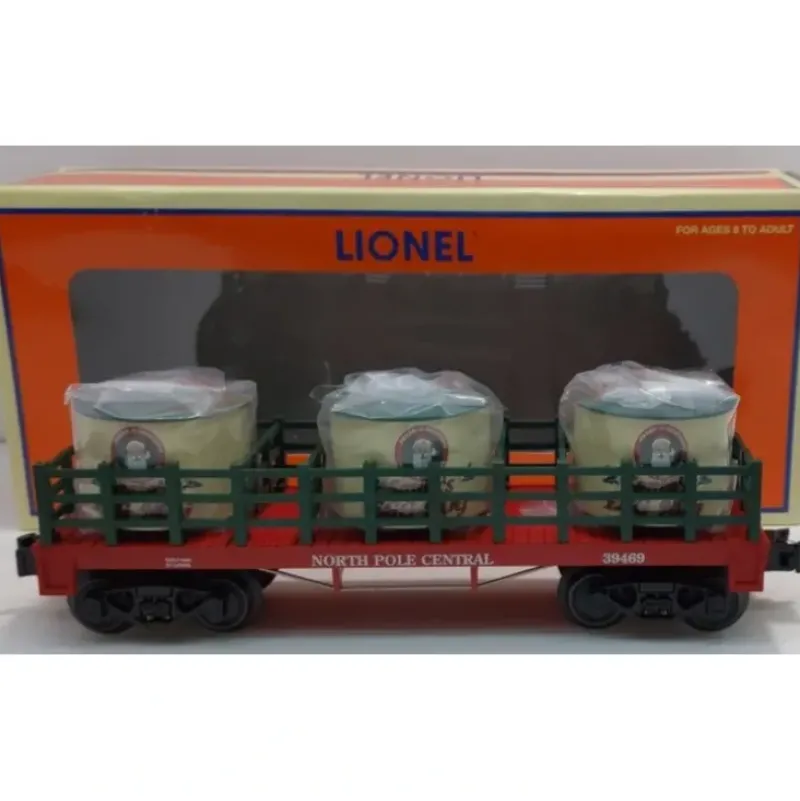 Trains*Lionel 6-39469 O Gauge Christmas Egg Nog Barrel Vat Car - Model Train Junction: Quality Parts and Art Supplies