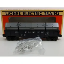 Trains*Lionel 6-16367 O Gauge Clinchfield Gondola w/Coil Covers LN/Box - Model Train Junction: Quality Parts and Art Supplies