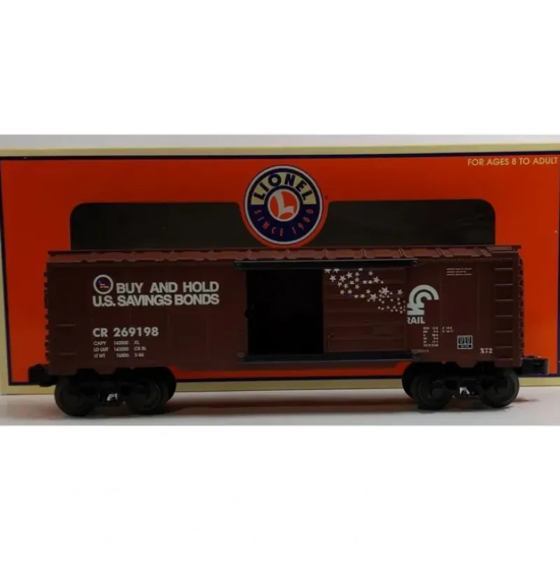 Trains*Lionel 6-39222 O Gauge Conrail 6565 Boxcar #269198 - Model Train Junction: Quality Parts and Art Supplies