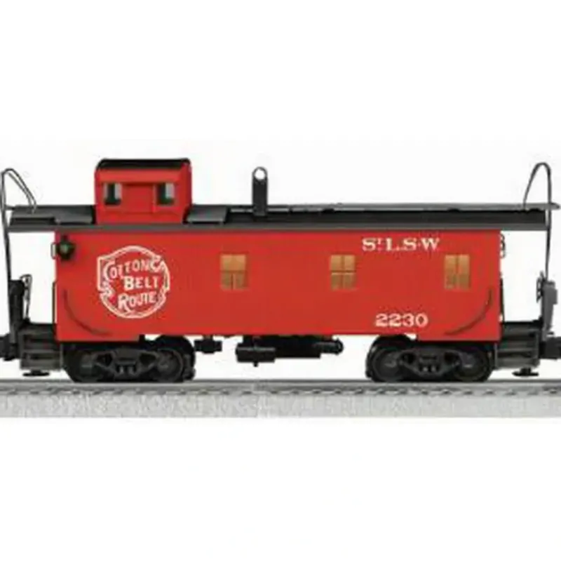 Trains*Lionel 6-22298 O Gauge Cotton Belt Copula Woodsided Caboose #2230 - Model Train Junction: Quality Parts and Art Supplies