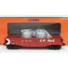 Trains*Lionel 6-26375 O Gauge CP Rail Gondola with Canisters #26375 - Model Train Junction: Quality Parts and Art Supplies