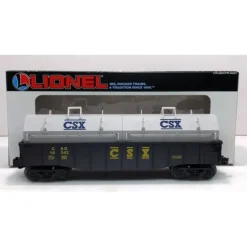 Trains*Lionel 6-16342 O Gauge CSX Gondola with Coil Covers LN/Box - Model Train Junction: Quality Parts and Art Supplies