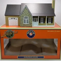 Trains*Lionel 6-34111 O Gauge Deluxe Fieldstone House With Lights - Model Train Junction: Quality Parts and Art Supplies