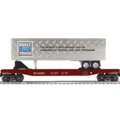 Trains*Lionel 6-21659 O Gauge Detroit Toledo & Ironton Flatcar with Ford Trailer - Model Train Junction: Quality Parts and Art Supplies