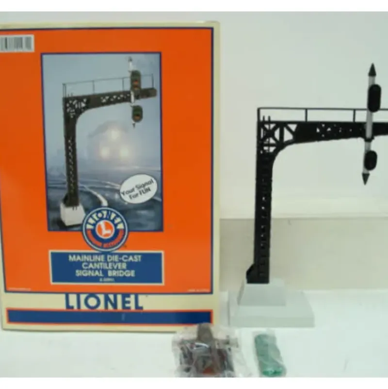 Trains*Lionel 6-22931 O Gauge Die-Cast Cantilever Signal Bridge - Model Train Junction: Quality Parts and Art Supplies
