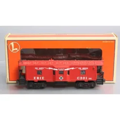 Trains*Lionel 6-19742 O Gauge Erie Bay Window Caboose with Crewtalk #301 - Model Train Junction: Quality Parts and Art Supplies