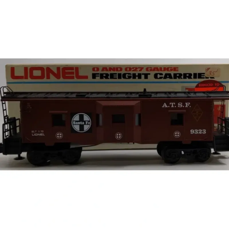 Trains*Lionel 6-9323 O Gauge Famous American Railroad Series ATSF Caboose EX/Box - Model Train Junction: Quality Parts and Art Supplies