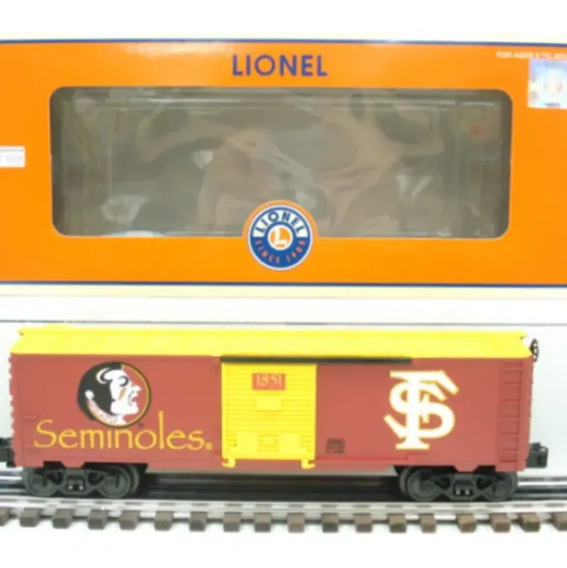 Trains*Lionel 6-39281 O Gauge Florida State Collegiate Boxcar - Model Train Junction: Quality Parts and Art Supplies