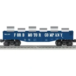 Trains*Lionel 6-22426 O Gauge Ford Gondola with Steel Coils & Covers - Model Train Junction: Quality Parts and Art Supplies